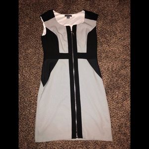 Black & white polkadot dress!